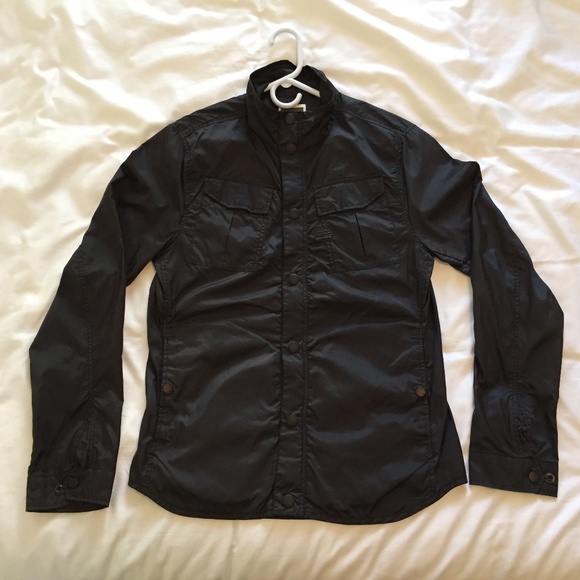 G-Star Raw Filch Overshirt in Myrow Nylon Black - Picture 3 of 6